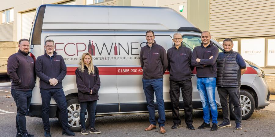 FCP team standing by their delivery van 