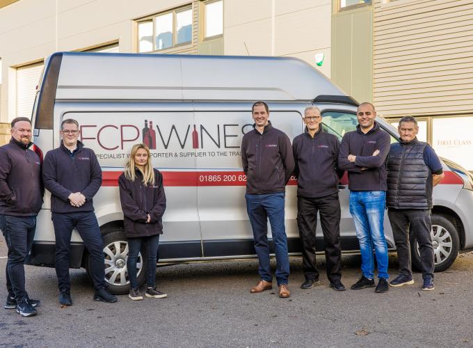 FCP team standing by their delivery van 