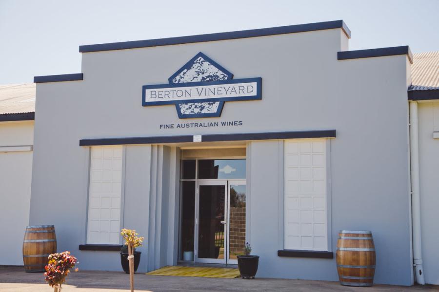 Front view of Berton Vineyards 